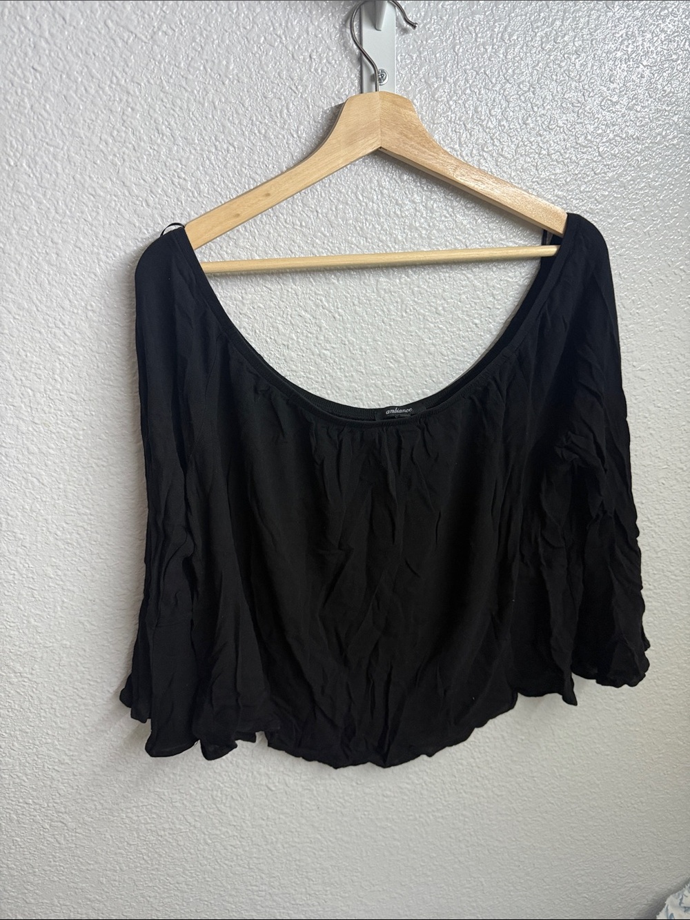 Black Women's Off-Shoulder Blouse